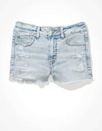 High waisted short shorts at American Eagle